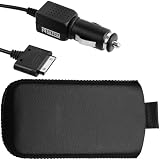 mumbi Zubeh�r SET iPhone & iPod: H�lle Tasche mit Ausziehhilfe + KFZ Ladekabelvon "mumbi"