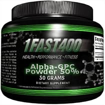 1Fast400 Alpha-GPC Powder 50%, 50-Grams
