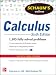 Schaum's Outline of Calculus, 6th Edition (Schaum's Outlines)