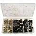 Trademark Tools 75-1170 Hawk 170-Piece Sheet Metal U-Clip and Screw Assortment, 5 Sizes