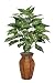 Artificial Dieffenbachia Floor Plant Rattan