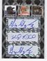 2006 Just Minors Triple Signatures 213 Kyle Drabek Gio Gonzalez / Michael Bourn - Philadelphia Phillies (Pre - Rookie - Autographed - Serial #'d to 3 - Baseball Cards)