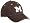 Michigan Chocolate Marlin Fitted Cap (Small)