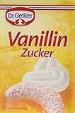 Dr. Oetker Vanillin Zucker (Vanilla Sugar) - Pack of 4 X 10 Pcs Ea.