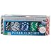 100 Ct. Classic Games Poker Chip Set 11.5 gm