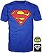 Superman Glow in the Dark Logo Men's T-shirt