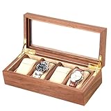 時計収納BOX(4本) W002-1 ブラウンカラー