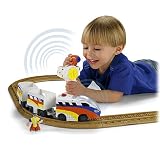 Fisher Price Geotrax Transportation System Remote Control Train Set The Fastest Team Meet Aero & Eric