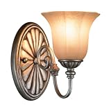 Eurofase 16037-014 Kayla 1-Light Wall Sconce, Antique Silver