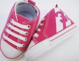 Chaussures - Baskets bébé fille avec lacets rose 6/12mois