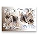 Keeshond Clean Dirty Dishwasher Magnet