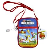 SUPER MARIO BROS/スーパーマリオブラザーズWii☆ミニショルダーバッグ/DSライトケースに最適♪☆子供用お出掛けカバン通販☆