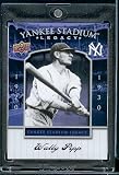 2008 Upper Deck Yankee Stadium Legacy Collection # 4 Wally Pipp - New York Yankees - Limited Edition MLB Baseball Card