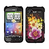 Black Yellow Orange Purple Flower Green Polka Rubberized Snap on Hard Plast ....