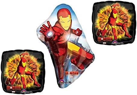 Iron Man Armed Adventures Foil Balloon Bouquet
