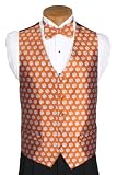 Clemson Vest - Orange Vest with Tiger Paw Logo
