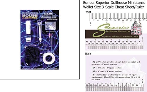 BASIC WIRING KIT (NO XFORMER) w/BONUS Wallet 3-Scale Ruler