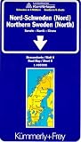 K&uuml;mmerly & Frey Karten, Nord-Schweden (Nord): Lulea - Narvik - Kiruna - (Schweden Blatt 6): Sorsele, Narvik, Kiruna (Regional Maps - Sweden) - K&uuml;mmerly + Frey