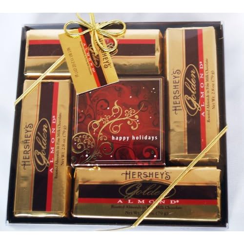 Hershey's Golden Almond Bar Box (4 Bars Included