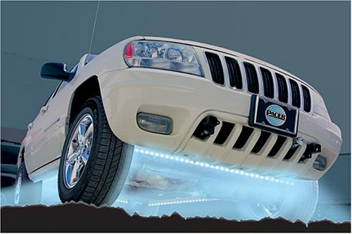 Pacer L.E.D. led Under car Light Kit Red L.E.D. Under Car Lighting Kit - Kit contains: 2 - 48 tubes, 2 - 36 tubes, mounting brackets, screws, master control panel w/ remote switch