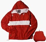 The Classic Collection Classic CRS Striped Nylon Pullover Jacket from Charles River Apparel