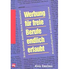 Werbung f�r freie Berufe endlich erlaubt