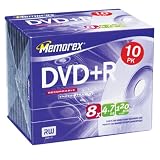 Memorex 4.7GB 8x DVD+R Media (10-Pack)