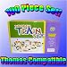 100 Piece Wooden Train Set. Compatible with Thomas the Tank Engine Train and Brio.