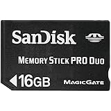 SanDisk 16 GB Memory Stick PRO Duo Flash Memory Card - Bulk Package