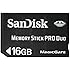 SanDisk 16 GB Memory Stick PRO Duo Flash Memory Card - Bulk Package