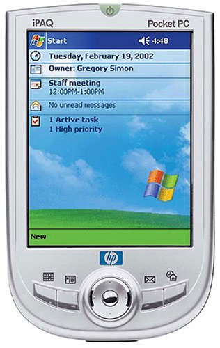 HP iPAQ Pocket PC h1915 - Windows Mobile 2002 - PXA250 200 MHz - RAM: 64 MB - ROM: 16 MB 3.5" TFT ( 240 x 320 ) - IrDA