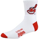 Cleveland Indians White (501) 10-13 Team Logo Tall Socks