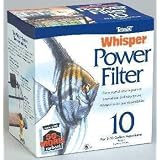 (Price 1)Whisper 10 Power Filter (formerly Whisper Jr), Aquarium Filters, Pumps, Tubing by Top Dawg Pet Supplies