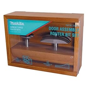 Makita 733248-A 2-Pc Carbide-Tipped Router Bit Set - Cove Raised Panel