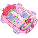 Bright Starts Tummy Cruiser Prop and Play Mat, Pretty In Pink