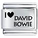 Jewelry : I Heart David Bowie Musical Italian Charms Bracelet Link