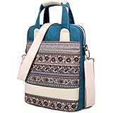 Dachee 2015 New Blue Bohemian Laptop Shoulder Bag 13.3 Inch Laptop Briefcase for macbook Air 13 /Macbook Pro 13 /Dell/hp/lenovo/sony/toshiba/ausa/acer/samsung Laptop Messenger Bag