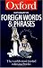 The Oxford Dictionary of Foreign Words and Phrases (Oxford Paperback Reference)