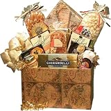 Gourmet Food : Classic Globe Gourmet Food and Snacks Gift Basket - Gift Box