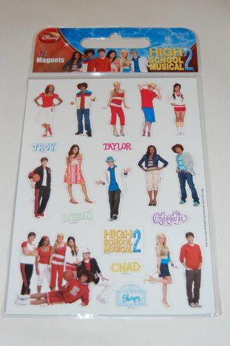 Childrens Toyshop  Toys : Fridge Magnets - Disney High School Musical 2 (1169HSMFM)