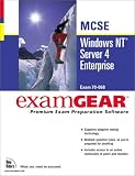 Windows Nt Server 4 Enterprise McSe Examgear (New Riders Exam Gear)