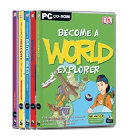 DK Explorer Pack - Includes World, Human Body, History, Science & British Isles Explorer