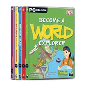 DK Explorer Pack - Includes World, Human Body, History, Science & British Isles Explorer