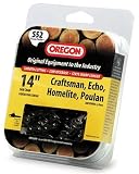 Oregon 14-Inch Semi Chisel Chain Saw Chain Fits Craftsman, Echo, Homelite, Poulan S52 Oregon 14-Inch Semi Chisel Chain Saw Chain Fits Craftsman, Echo, Homelite, Poulan S52