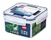 EMSA CLIP & CLOSE Frischhaltedose, quadratisch 1,1 L