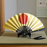 関兼常 鉄扇 一尺鉄扇 金 日の丸 AC-120の画像