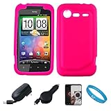 Pink Premium Soft Rubberized Silicone Skin Cover for Verizon Wireless New H ....
