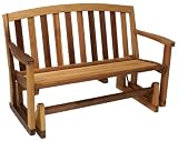 American Woods 1353 Windsor Collection Loveseat Glider