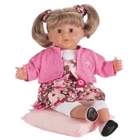 Corolle Chouquette Eva - 14 Baby with Brown Eyes and Blonde Hair by Corolle