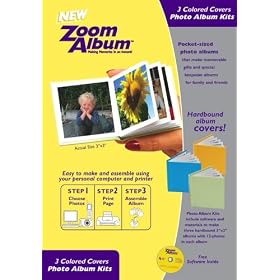 Zoom Album Three 3x3" Color Covers Kit